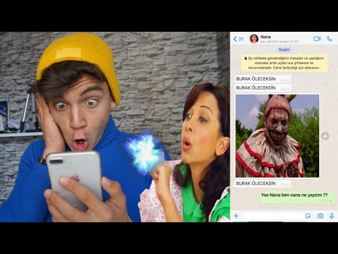 BEZ BEBEK' DEKİ NANA BANA VİDEO ATTI !! (SİHİR YAPTI)