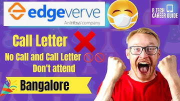 Edgeverve Important Update 🤯😲 | No Calls or Call Letter Dont Attend 🚫 #important #trending #job