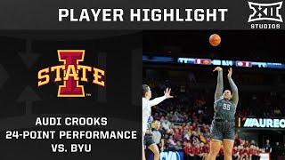 Audi Crooks 24-Point Performance Vs. Byu