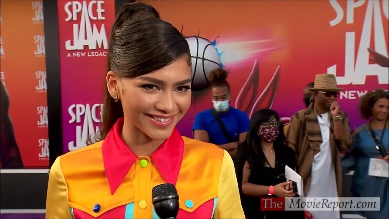 SPACE JAM A NEW LEGACY premiere Zendaya, Don Cheadle, Cedric Joe