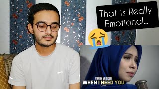 WHEN I NEED YOU - CÉLINE DION COVER BY VANNY VABIOLA REACTION