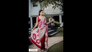 Batik Home Coming Saree Ideas