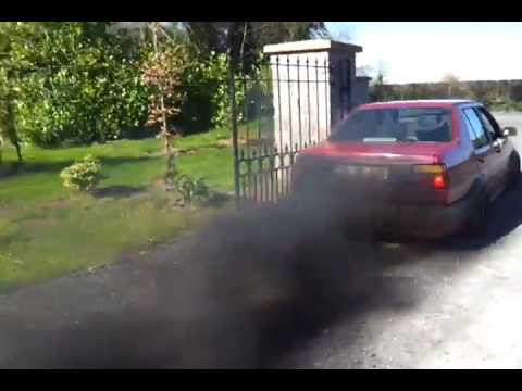 VW Jetta Mk2 1.6GTD engine SMOKE!.mp4 - YouTube