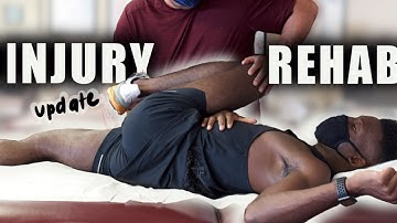 running injury update | rehab and recovery | keeping the run streak alive
