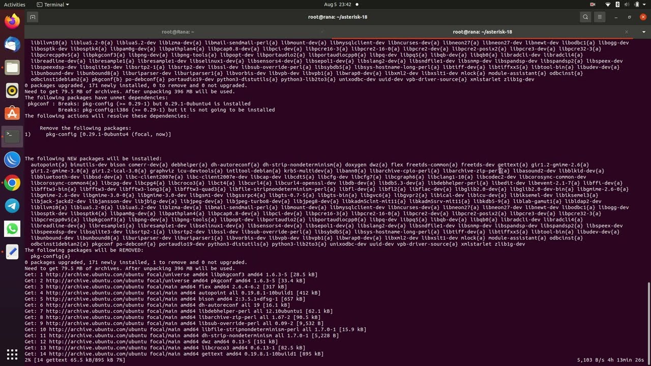 Asterisk Developing communication system support