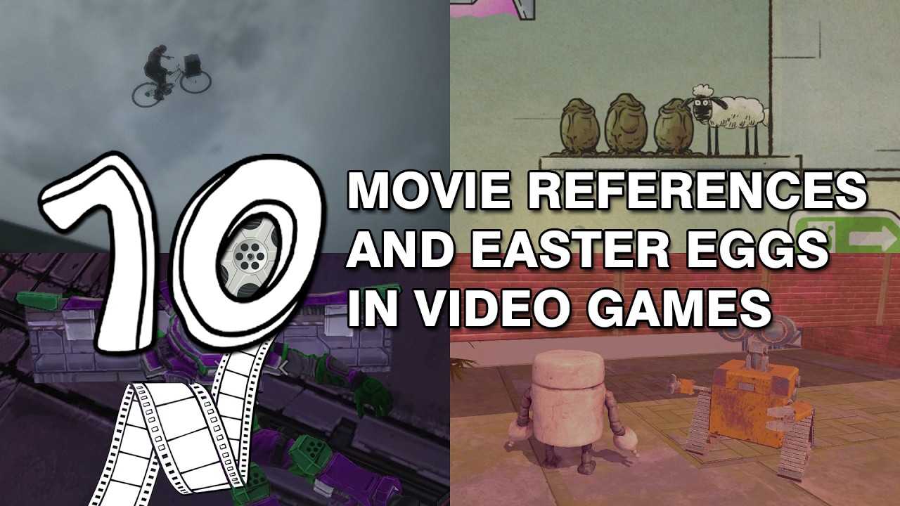 10 Movie References and Easter Eggs in Video Games