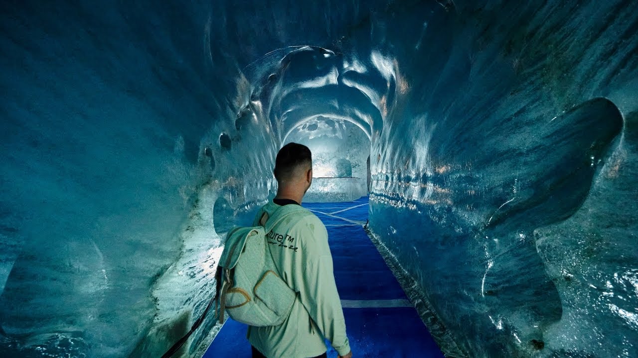 Hiking To France's Largest Glacier - Mer De Glace In The French Alps