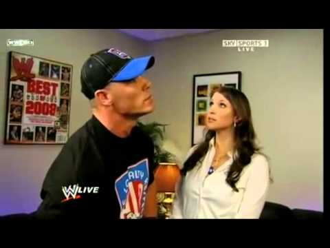 John Cena & Stephanie McMahon 2008