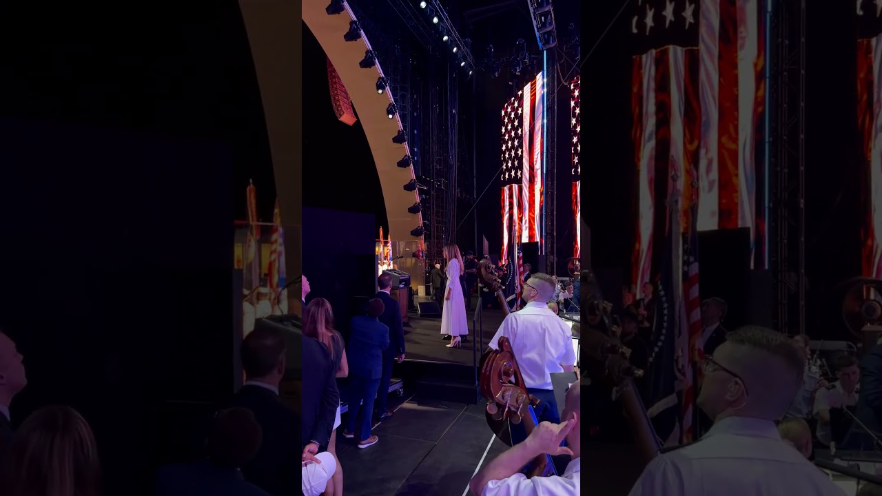 Backstage: President Trump & First Lady Melania at the Official Freedom 250 Event - National Mall