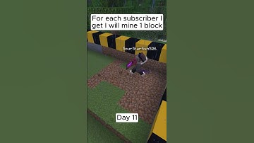 Day 11 | For each subscriber I will mine 1 block #gta5_fivem_tricks  #minecraft