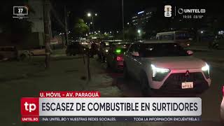 Reportan la reactivación de filas en busca de gasolina