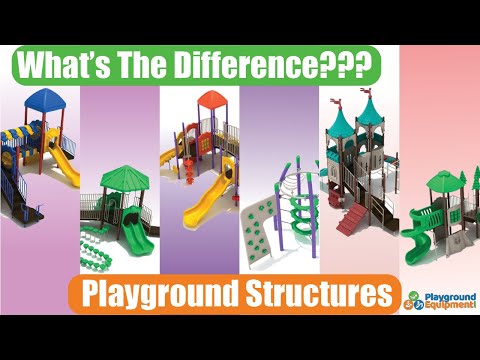 Video: Täckning för lekplatsen: typer och funktioner