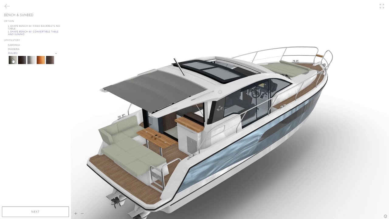 sail yacht configurator