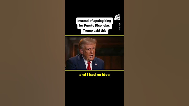 Trump Avoids Apologizing About Puerto Rico 'Garbage' Rally Remarks