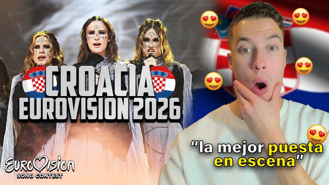 REACCIÓN a CROATIA EUROVISION 2026: Lelek - 
