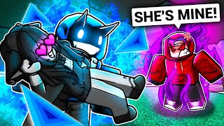 Using ADMIN MOVESETS To Steal My BIGGEST HATERS GIRLFRIEND... (The Strongest Battlegrounds)