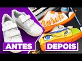Como customizar um tênis com ILUSTRAÇÃO e LETTERING