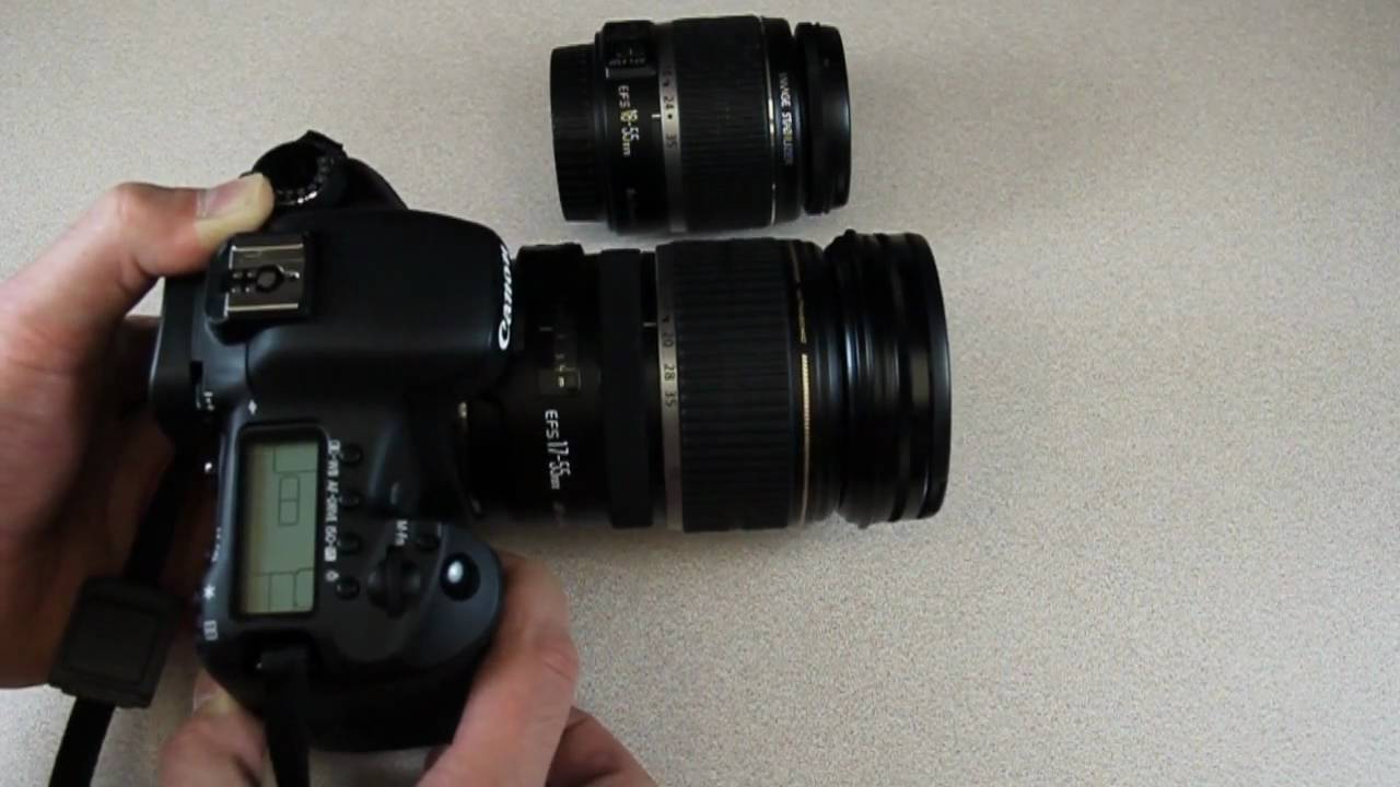 Canon EF-S 17-55 F/2.8 IS USM LENS - YouTube