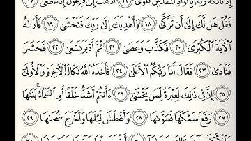 سورة النازعات القارئ انس عبدالرحمن الميمان