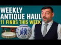 Weekly Antique Haul | 11 Finds You Won't Believe From Car Boot Sales