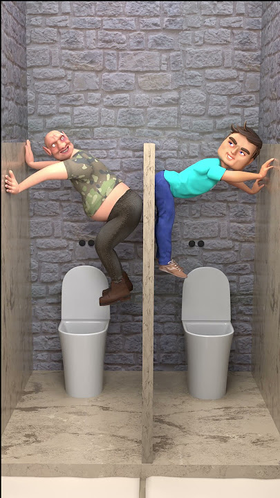 Toilet dancing #shorts