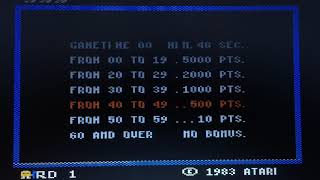 Atari 5200 - Pengo gameplay