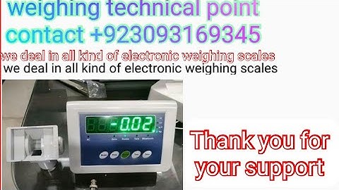 china indicator SWI 3000i calibration