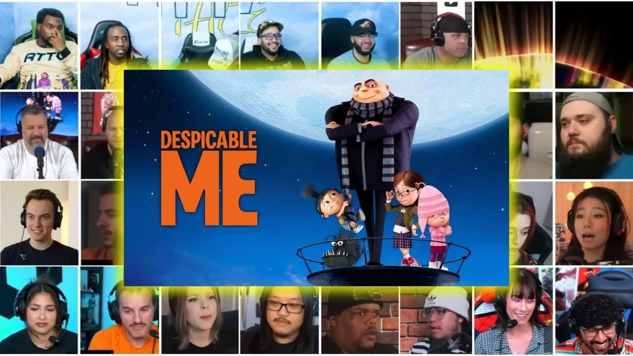 Despicable Me 1 (2010) Movie Reaction Mashup