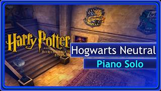 Hogwarts Neutral (Piano Solo) - Harry Potter and the Philosophers Stone Video Game