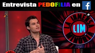 Entrevista sobre la pedofilia en Facebook en LIM | Marcel García