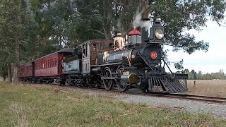 K 88 running at Plains railway April 2024