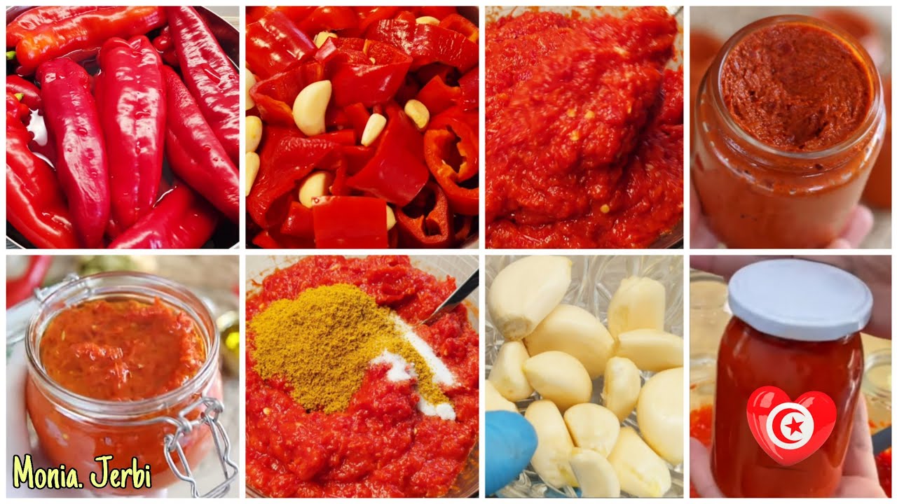 تحضيرات رمضان🌙هريسة عربي دياري تونسية🌶️🤑 على أصولها بطريقة إحترافية و بكل أسرارها