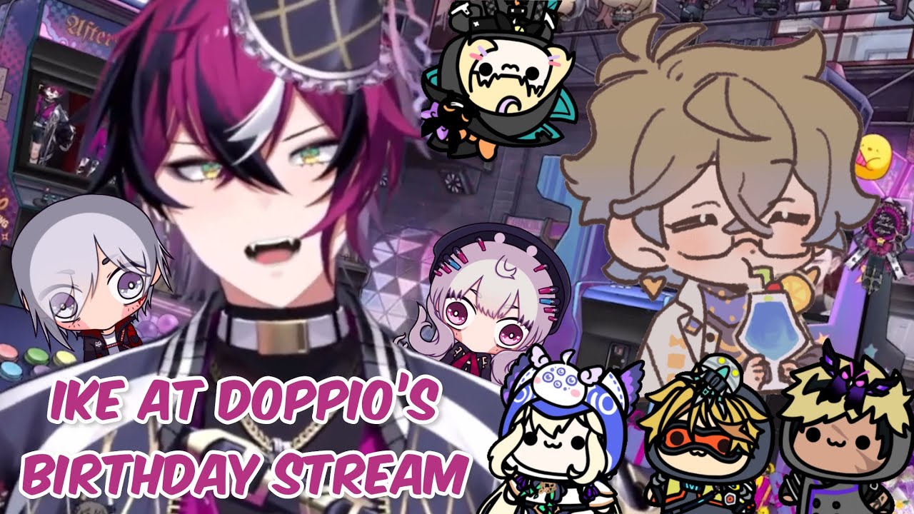 Ike at Doppio’s birthday stream