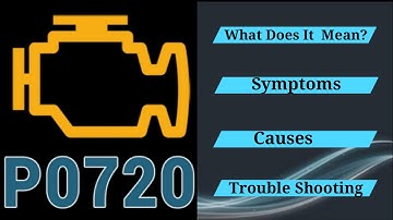 DTC P0720 Overview: Output Speed Sensor Circuit Malfunction