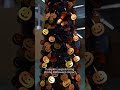 5FT Harvest Festival Orange Foil Tree | Fall &amp; Thanksgiving Display Solution for B2B Buyers