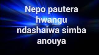 Shingisai Suluma - Ndopaanouya (video by Tiara Suluma)