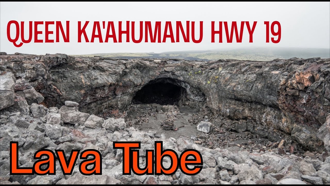 Queen Ka'ahumanu Hwy 19 Lava Tube Big Island Hawaii DJI Mavic Pro