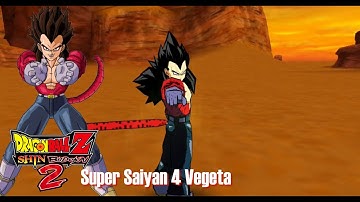 Super Saiyan 4 Vegeta Showcase Gameplay | Dragon Ball Z Shin Budokai 2 Mods