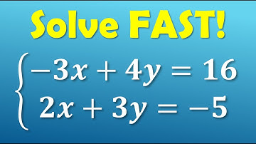 Solve a System by Elimination (Multiply Both Equations)