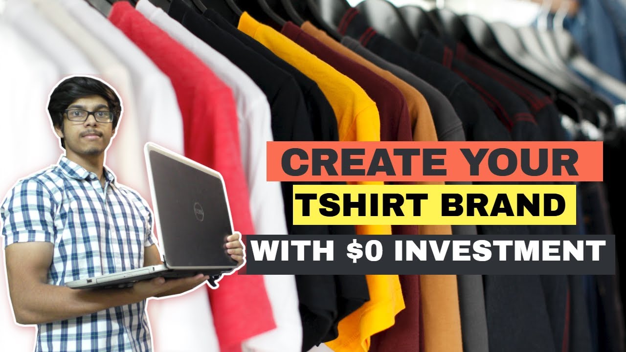 Make Your Own T-Shirt Brand Online (500$ - 1000$ a Month) | Print On ...