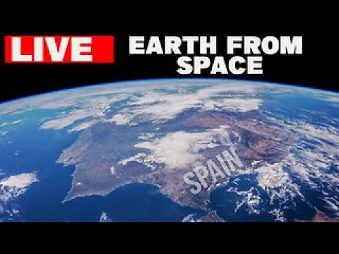 Live Video from the International Space Station (Seen From The NASA ISS Live Stream)