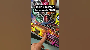 Mein Silvester Feuerwerk 2023