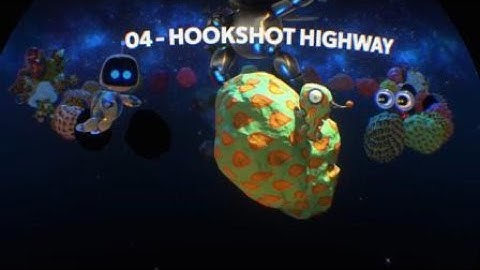 ASTRO BOT Rescue Mission - Hookshot highway - Challenge