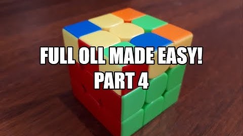 Full OLL Made Easy! (Part 4) Full OLL Tutorial: L Shapes! Recognition & Execution of Algorithms!
