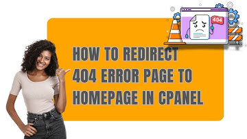 How to Redirect 404 Error Page to Homepage in cPanel