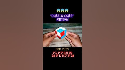 cube in cube pattern 😅so easy...#shorts #viral #trending #rubikscube #shortsfeed #cube