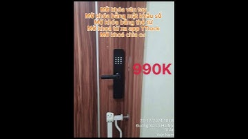 Khoá cửa vân tay thẻ từ thông minh VD502 nhà Viet Depot