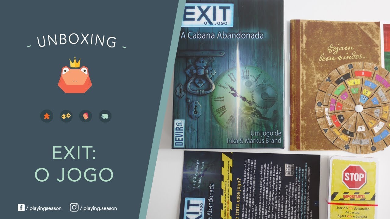 Exit O Jogo A Tumba Do Farao Escape Room Portugues Devir