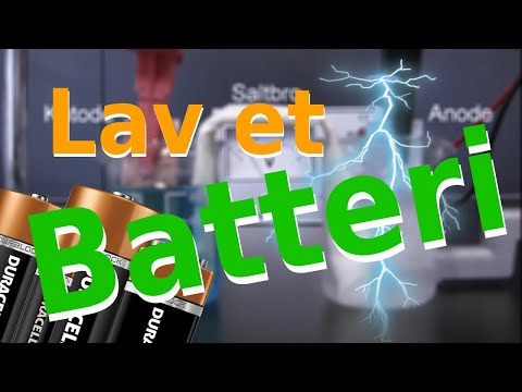 Video: Sådan Laver Du Dit Eget Batteri