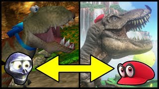 Comparing Banjo Kazooie S Transformations To Super Mario Odyssey S Captures By 64ios - aurion skybox roblox